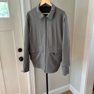 Mens Lululemon Grey ZipUp Jacket Size Large